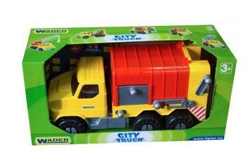 Уцінка. Сміттєвоз "City Truck" Пошкоджене пакування 287598 фото