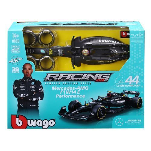 Авто-конструктор - Mercedes-AMG F1 W14 Performance (1:24) (#44) 289064 фото