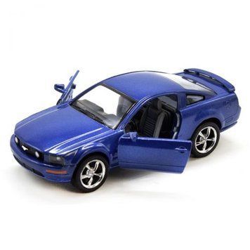 Машинка KINSMART "Ford Mustang GT" (синя) 37497 фото