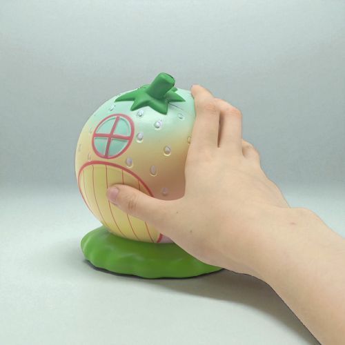 Іграшка-антистрес з ароматом Squishy Полуничний будиночок ЖОВТО-РОЖЕВИЙ 272787 фото