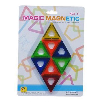 Конструктор магнітний "Magic Magnetic", 8 деталей 246981 фото