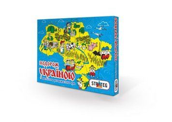 Настільна гра "Подорож по Україні" 27715 фото