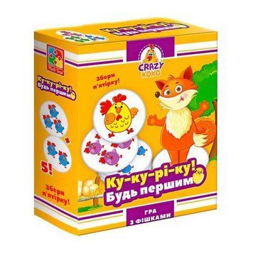 Гра настільна "Crazy Koko: Ку-ку-рі-ку!" (укр) 210946 фото