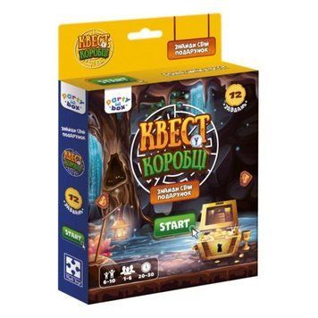 Гра настільна Vladi Toys розважальна. Квест у коробці Відеогра. VT5902-03 246277 фото