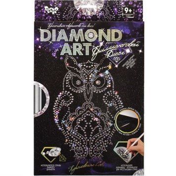 Набір для креативної творчості "DIAMOND ART", "Сова" 101235 фото