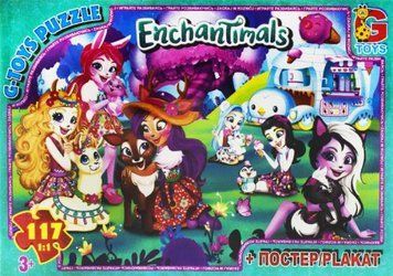 Пазли з серії "Enchantimals", 117 ел 146331 фото