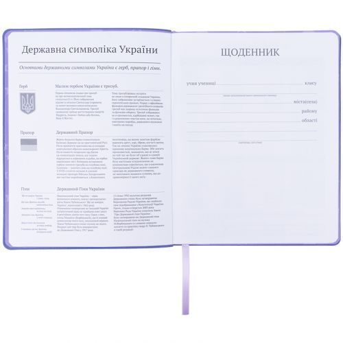 Щоденник шкільний, м'яка обкл. PU, LP 271325 фото