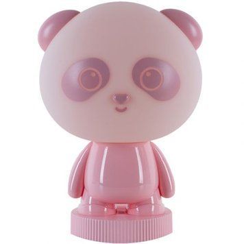 Світильник-нічник LED з акумулятором Panda, рожевий 264991 фото