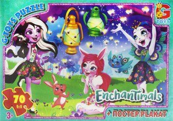 Пазли "Enchantimals", 70 ел 146351 фото