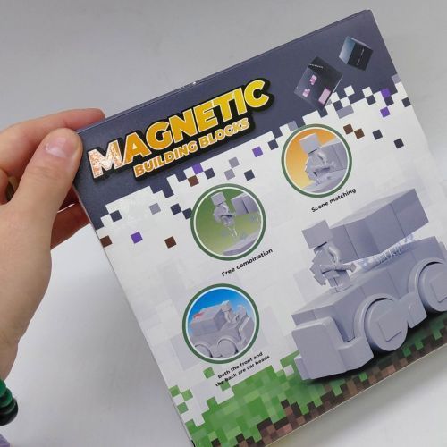 Магнітний конструктор "MINECRAFT" машинки (ЕНДЕРМЕН) 293096 фото
