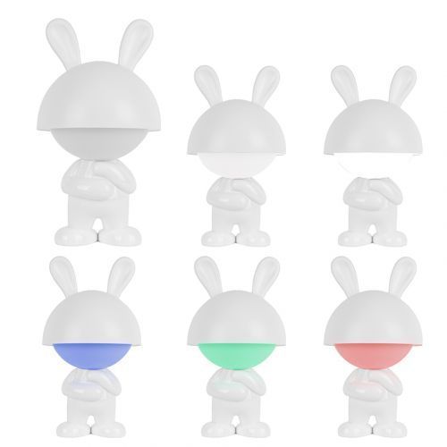 Світильник-нічник LED з акумулятором Dreamy Bunny, білий 265086 фото