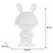 Світильник-нічник LED з акумулятором Dreamy Bunny, білий 265086 фото 6