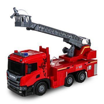 Автомодель серії Super Big Truck &ndash; Пожежна машина Scania (світло, звук, функ. води) 288463 фото
