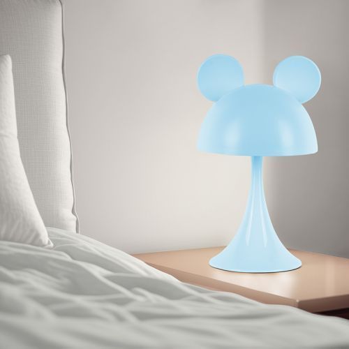 Світильник-нічник LED з акумулятором Simple Mouse, блакитний 274302 фото