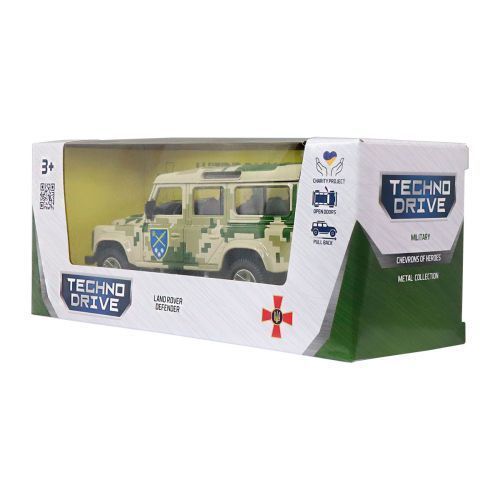 Автомодель серії Шеврони Героїв - Land Rover Defender - ОК Схід 249421 фото
