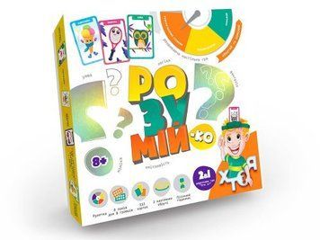 Розвиваюча настільна гра Розумій-ка укр 131694 фото
