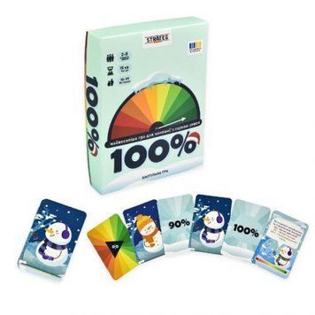Настільна гра "100%" розважальна (укр) 253943 фото