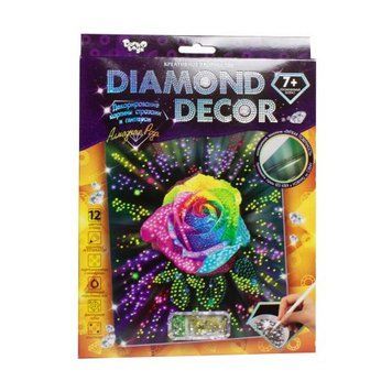 Набір для творчості "Diamond Decor: Алмазна троянда" 56104 фото